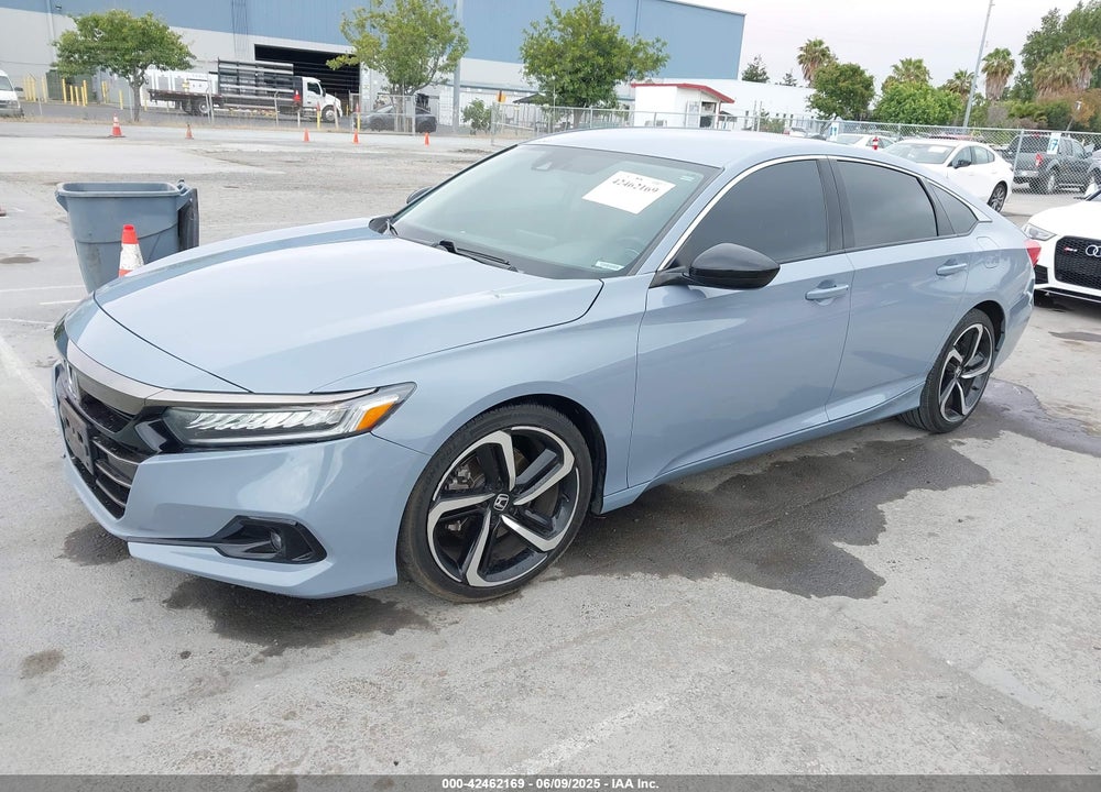 2021 HONDA ACCORD VIN: 1HGCV1F46MA088066