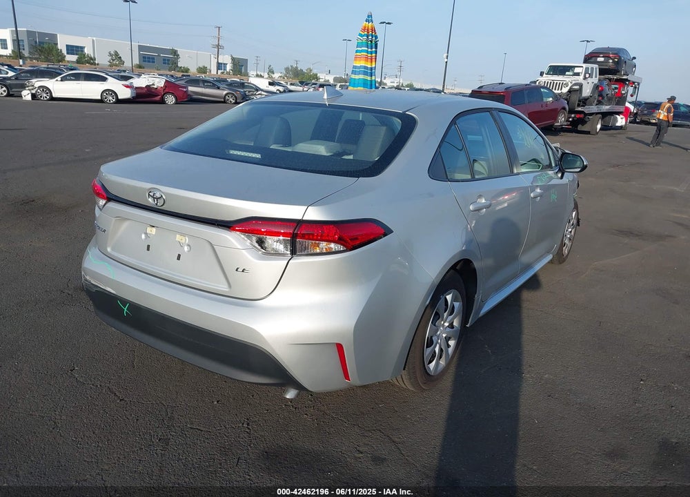 2025 TOYOTA COROLLA VIN: 5YFB4MDE1SP291238