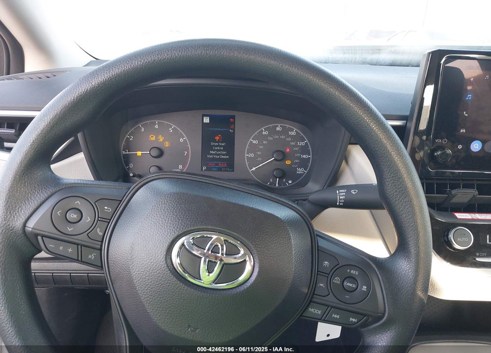 2025 TOYOTA COROLLA VIN: 5YFB4MDE1SP291238