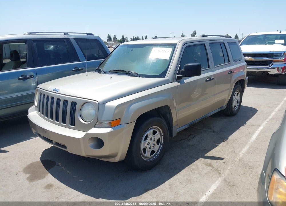 2009 JEEP PATRIOT VIN: 1J4FT28B49D135615