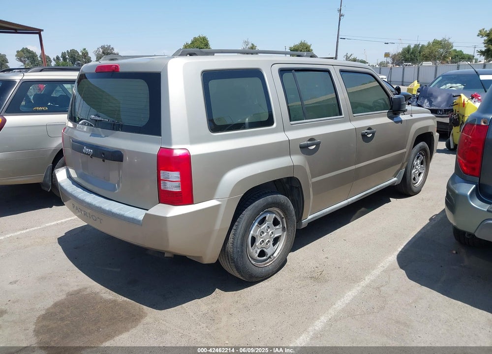 2009 JEEP PATRIOT VIN: 1J4FT28B49D135615