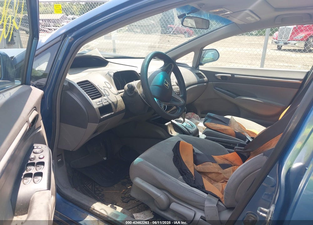 2009 HONDA CIVIC VIN: 2HGFA168X9H345511