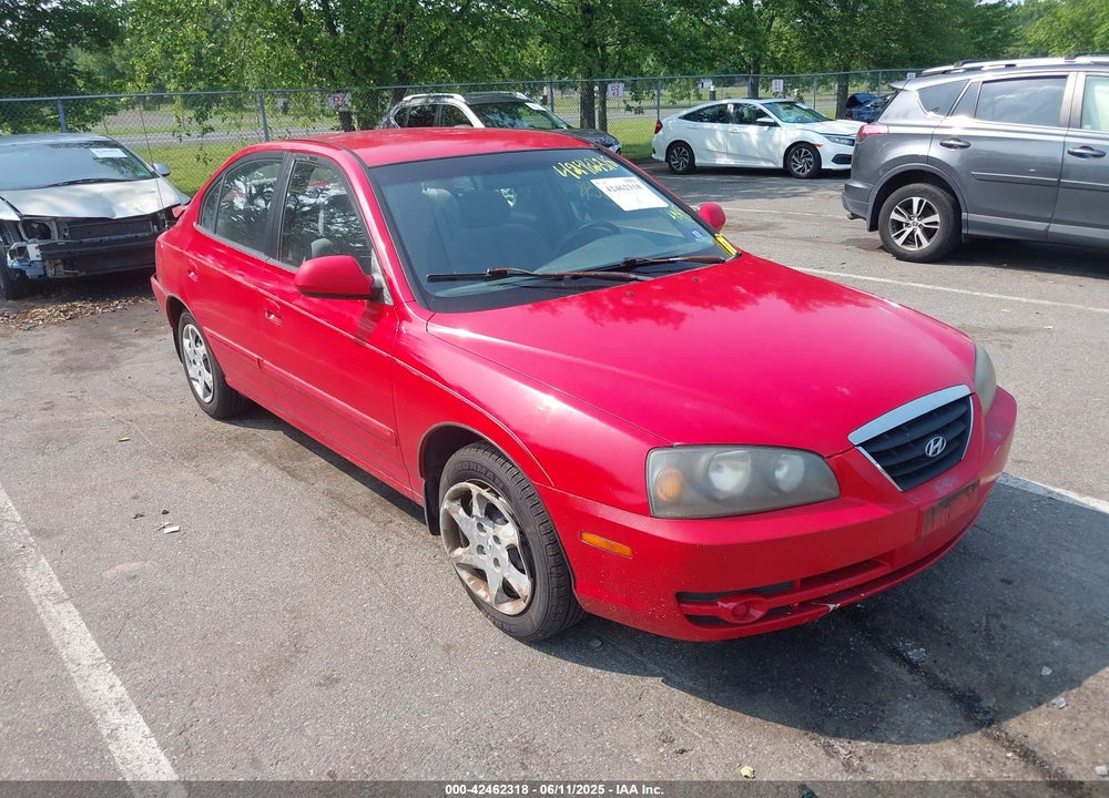 2004 HYUNDAI ELANTRA GLS/GT VIN: KMHDN46D14U821736
