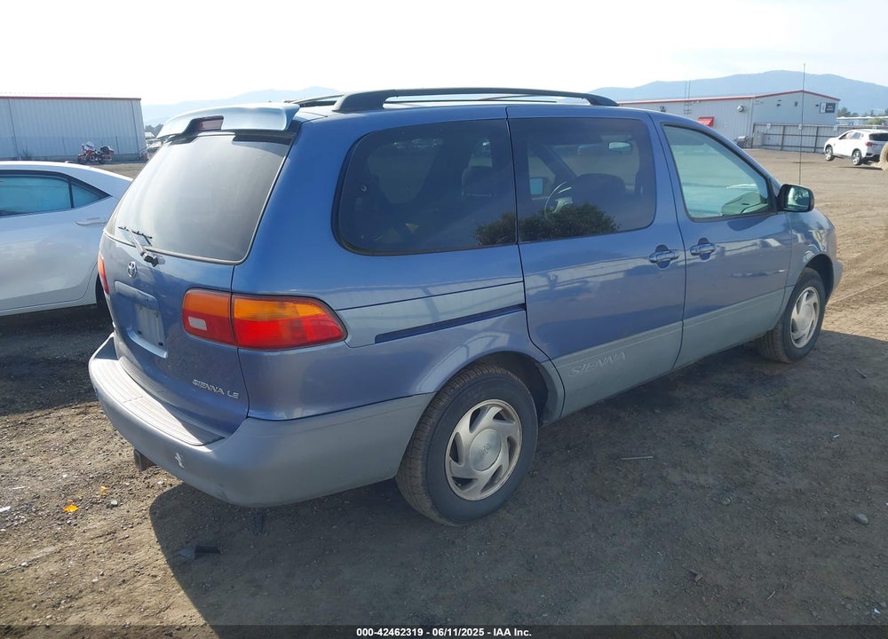 2000 TOYOTA SIENNA VIN: 4T3ZF13C2YU183815