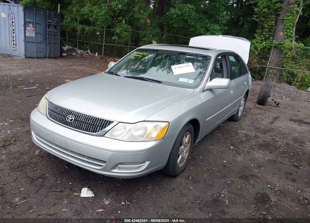 2001 TOYOTA AVALON VIN: 4T1BF28BX1U164161