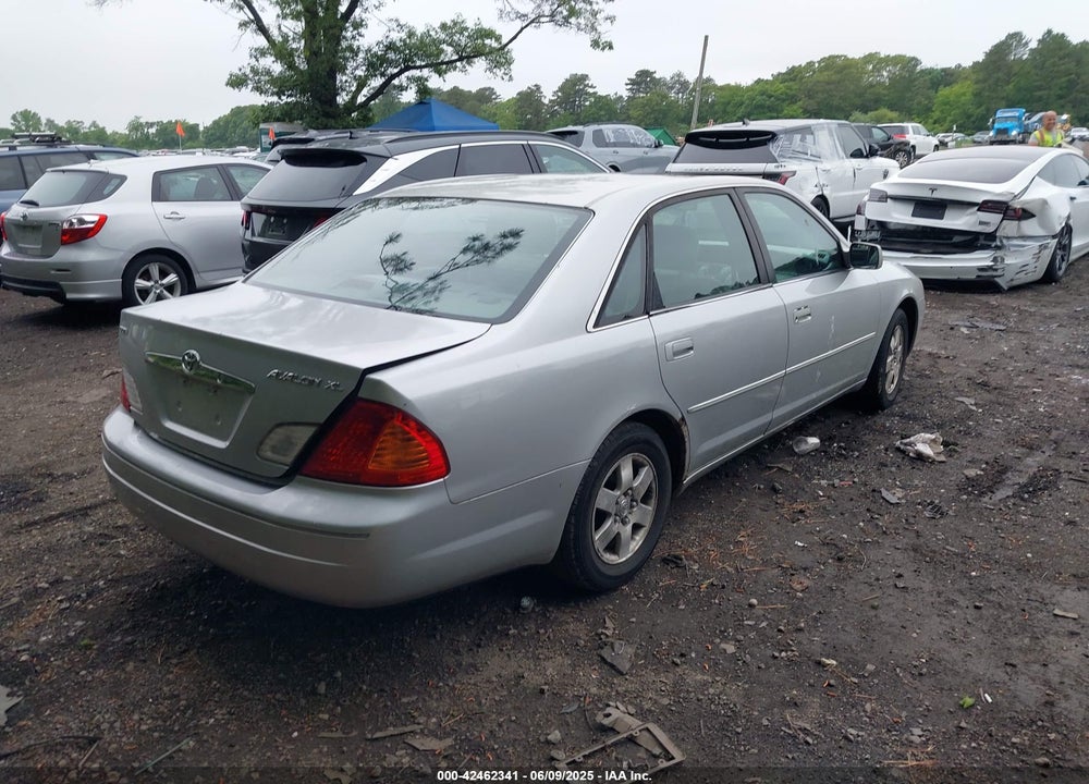 2001 TOYOTA AVALON VIN: 4T1BF28BX1U164161