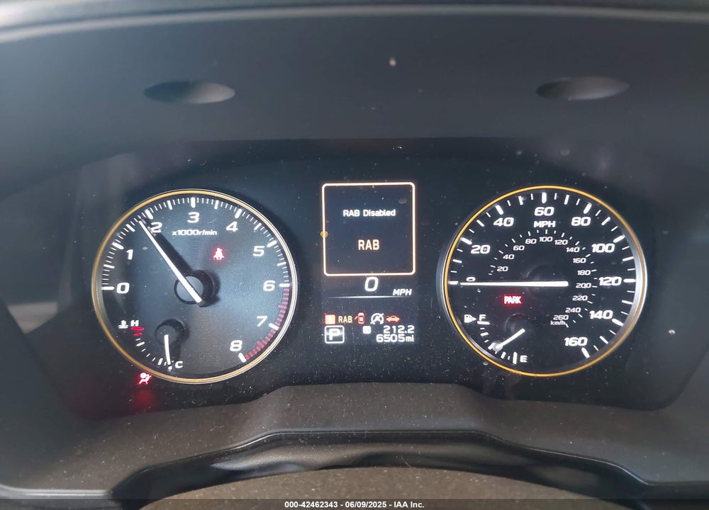 2025 SUBARU OUTBACK WILDERNESS VIN: 4S4BTGUDXS3180753