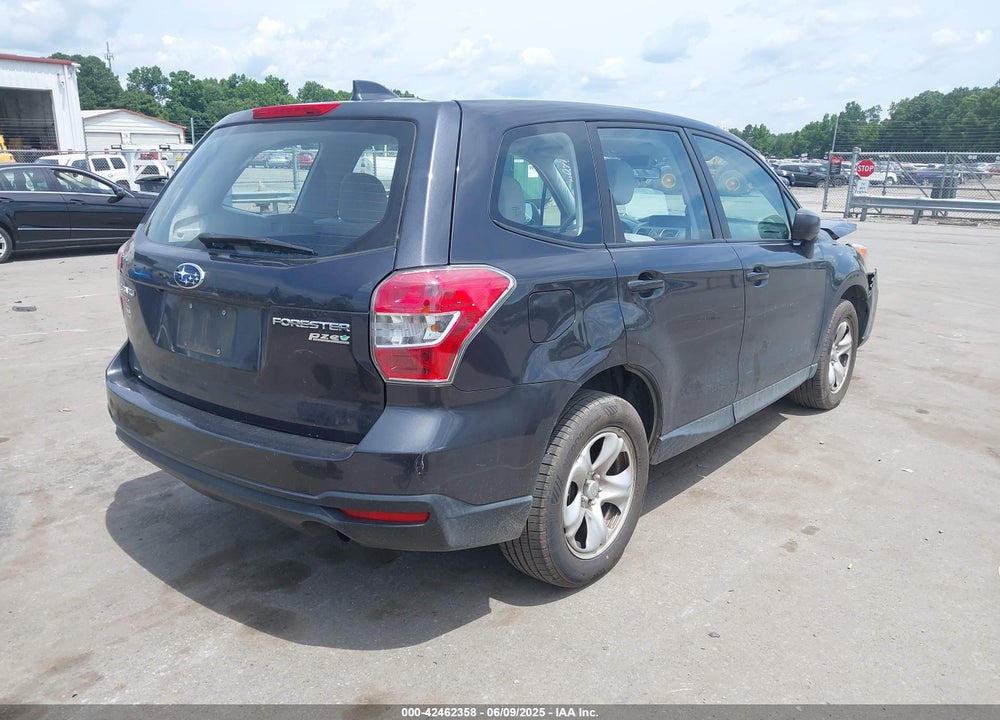 2016 SUBARU FORESTER VIN: JF2SJAAC8GH484890