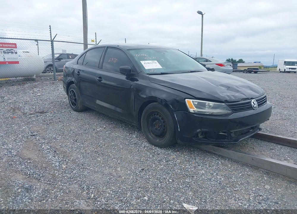 2013 VOLKSWAGEN JETTA 2.0L S VIN: 3VW2K7AJ3DM287093