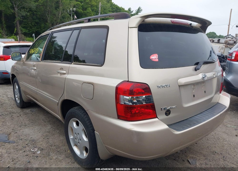 2006 TOYOTA HIGHLANDER LIMITED V6 VIN: JTEEP21A160158145