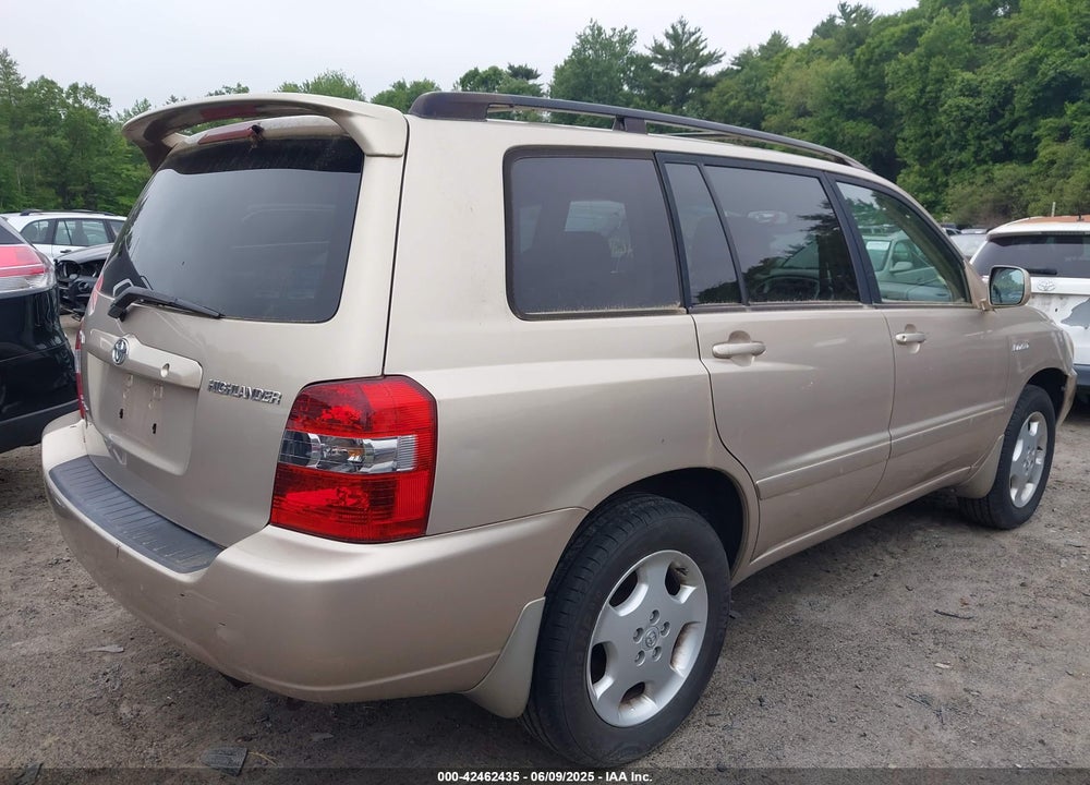 2006 TOYOTA HIGHLANDER LIMITED V6 VIN: JTEEP21A160158145
