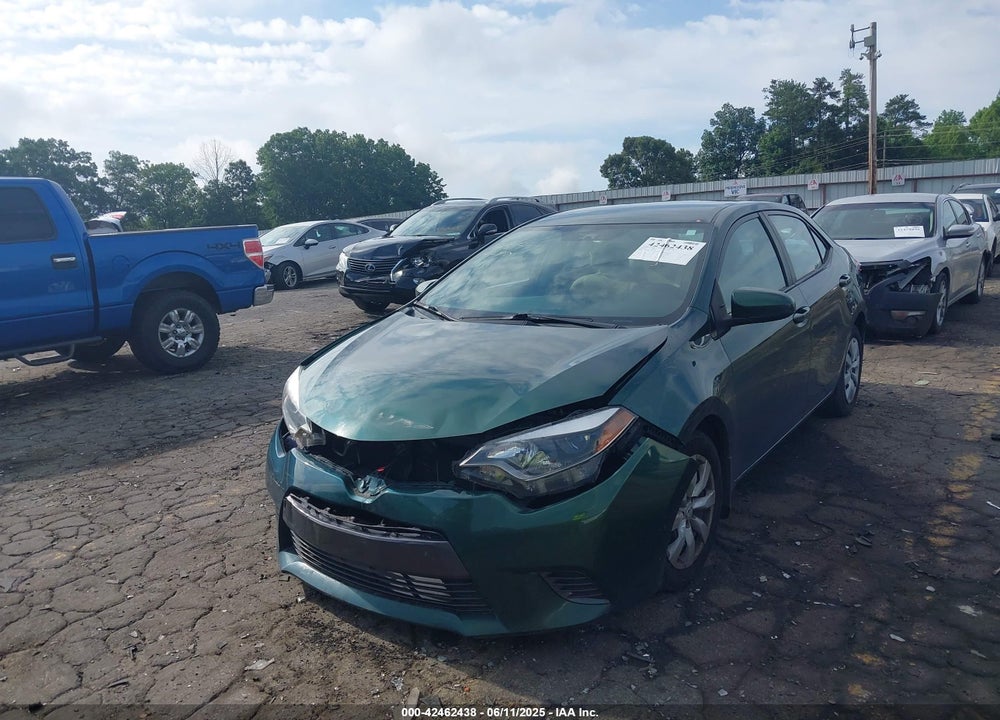 2016 TOYOTA COROLLA LE VIN: 2T1BURHE5GC575454