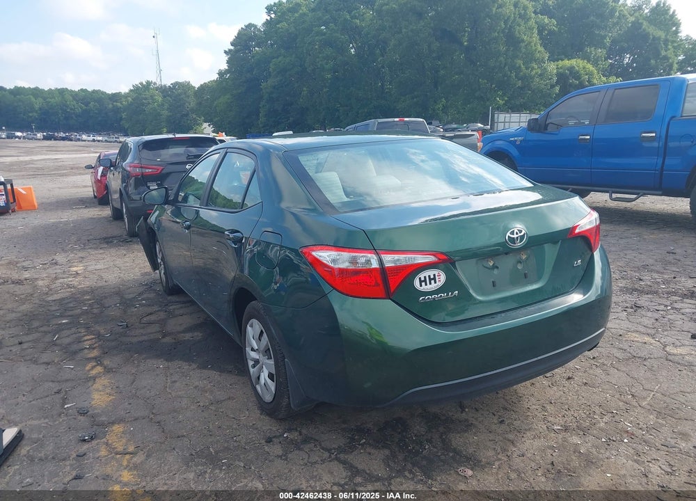 2016 TOYOTA COROLLA LE VIN: 2T1BURHE5GC575454