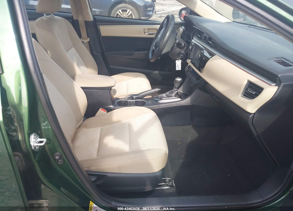 2016 TOYOTA COROLLA LE VIN: 2T1BURHE5GC575454
