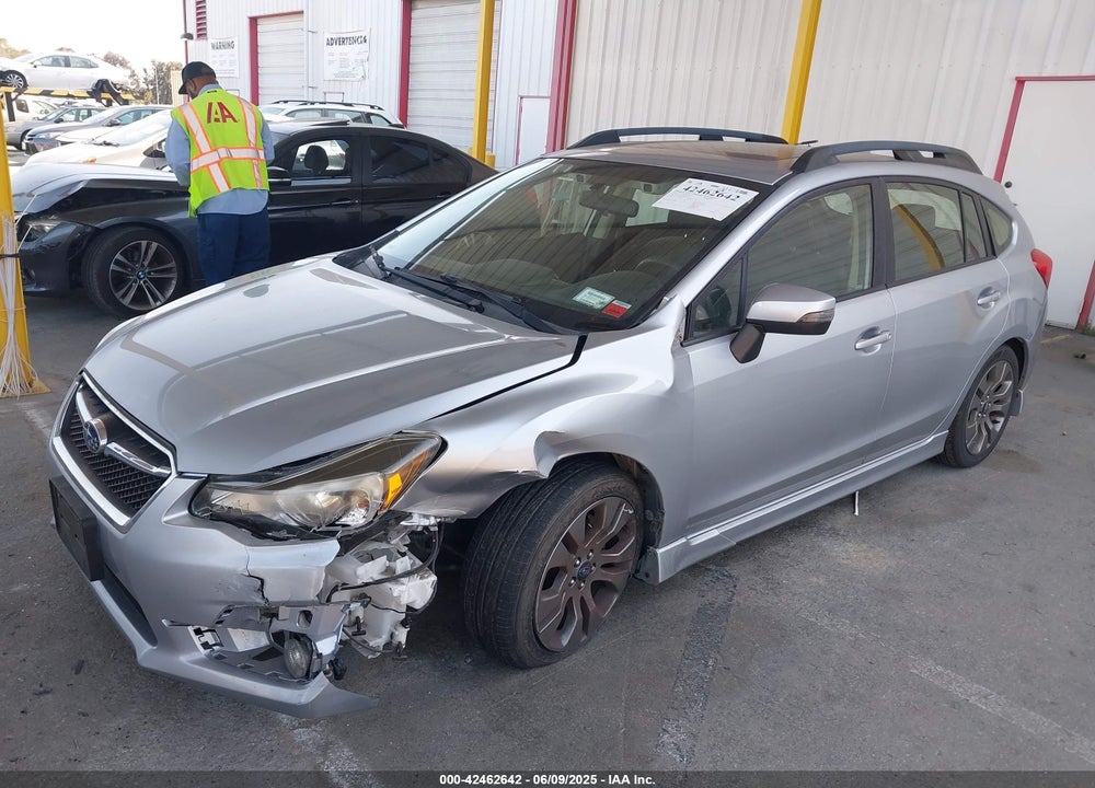 2016 SUBARU IMPREZA 2.0I SPORT LIMITED VIN: JF1GPAY61G8234397