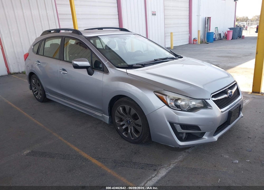 2016 SUBARU IMPREZA 2.0I SPORT LIMITED VIN: JF1GPAY61G8234397