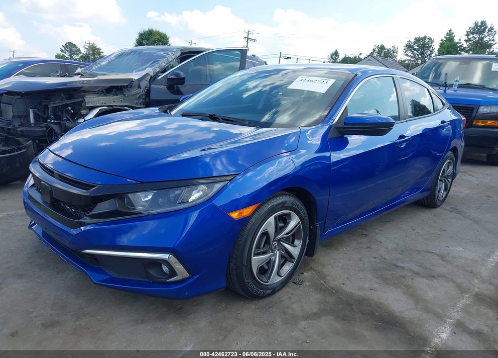 2019 HONDA CIVIC VIN: 2HGFC2F62KH569635