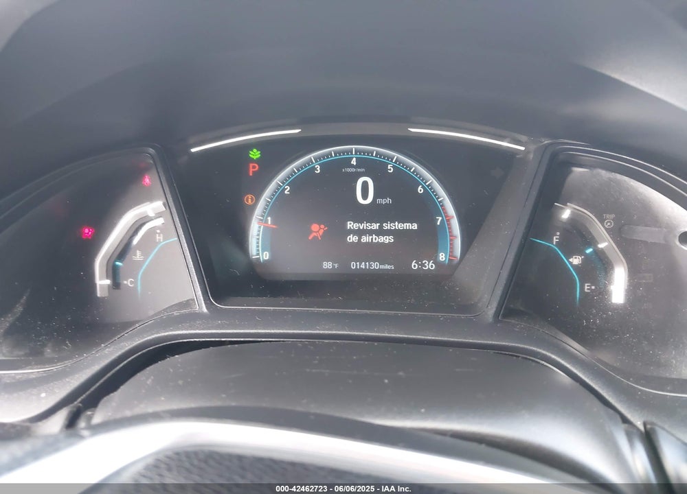 2019 HONDA CIVIC VIN: 2HGFC2F62KH569635