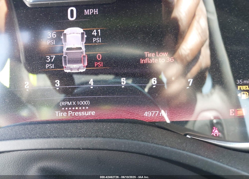 2025 RAM 1500 VIN: 1C6SRFJP2SN620617