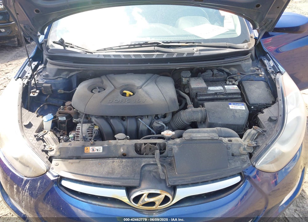 2013 HYUNDAI ELANTRA VIN: KMHDH4AE0DU493328