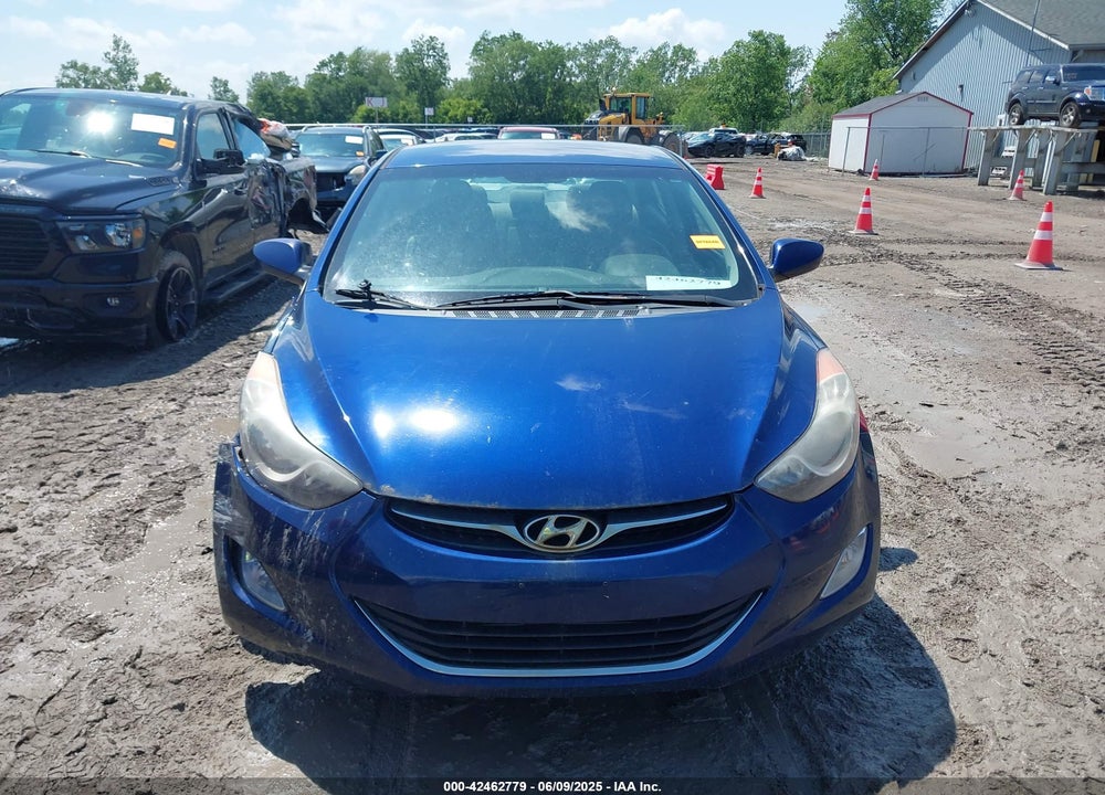 2013 HYUNDAI ELANTRA VIN: KMHDH4AE0DU493328