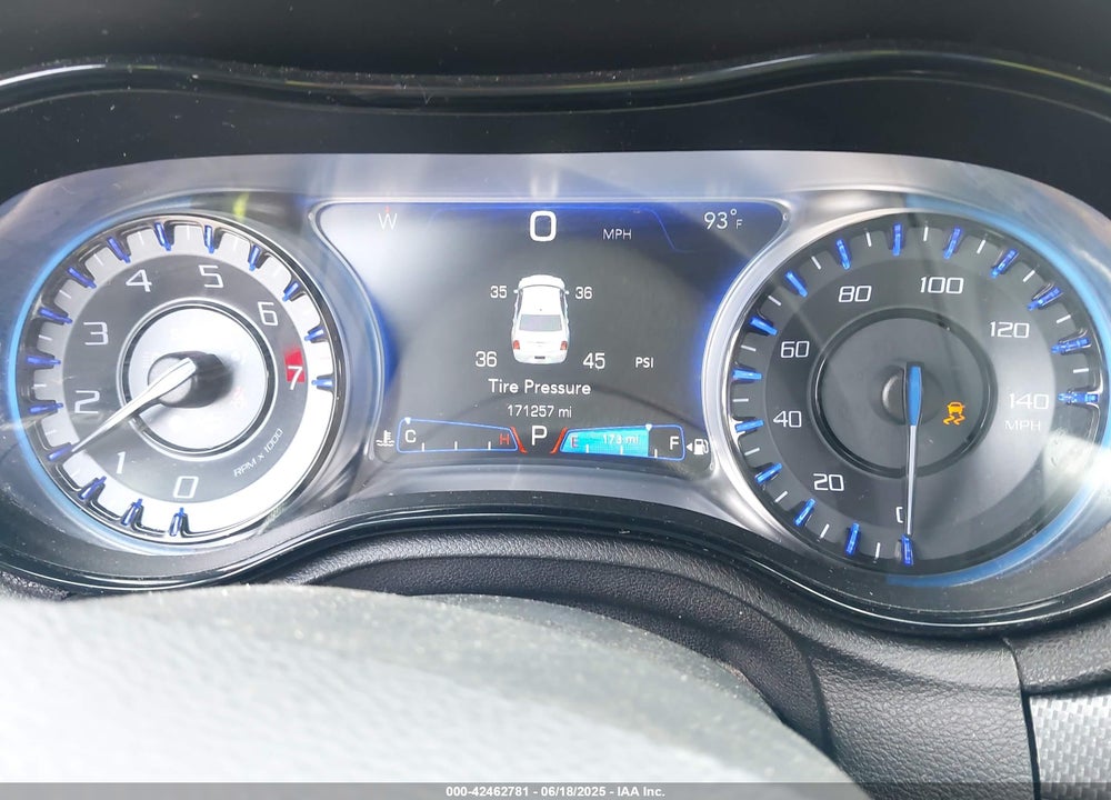 2016 CHRYSLER 300 VIN: 2C3CCAGG7GH191343