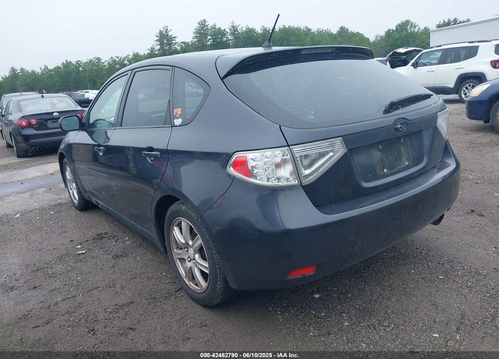 2009 SUBARU IMPREZA VIN: JF1GH60669H826919
