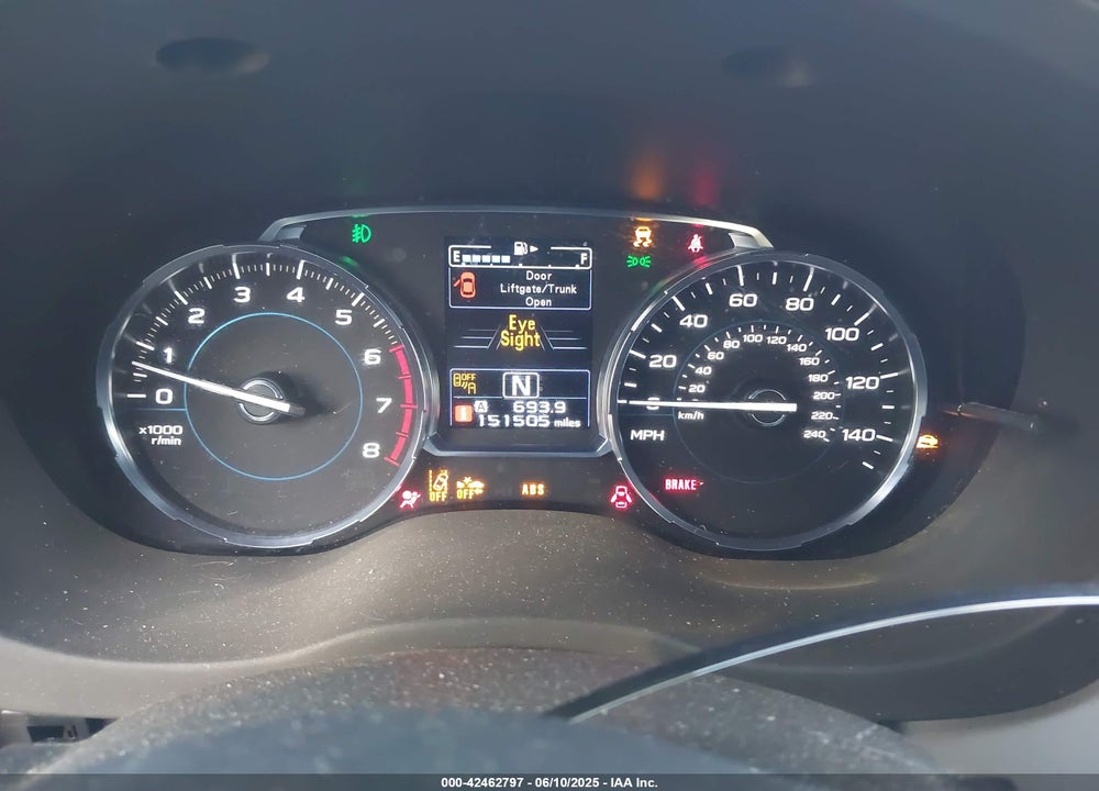 2018 SUBARU FORESTER VIN: JF2SJAGC7JH606685