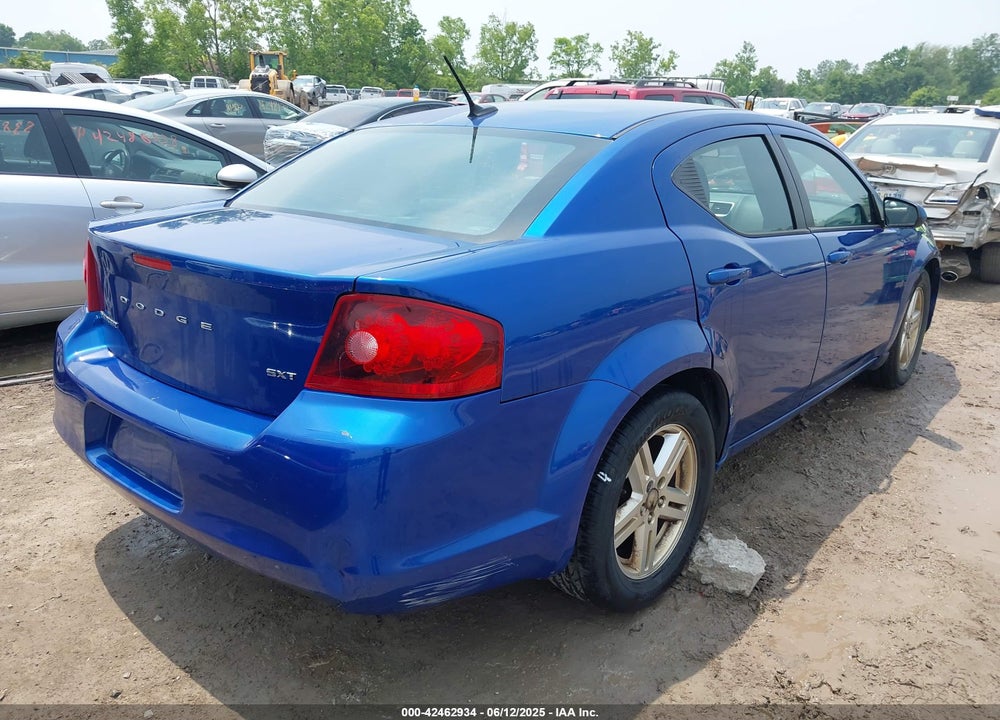 2012 DODGE AVENGER SXT VIN: 1C3CDZCB3CN227794