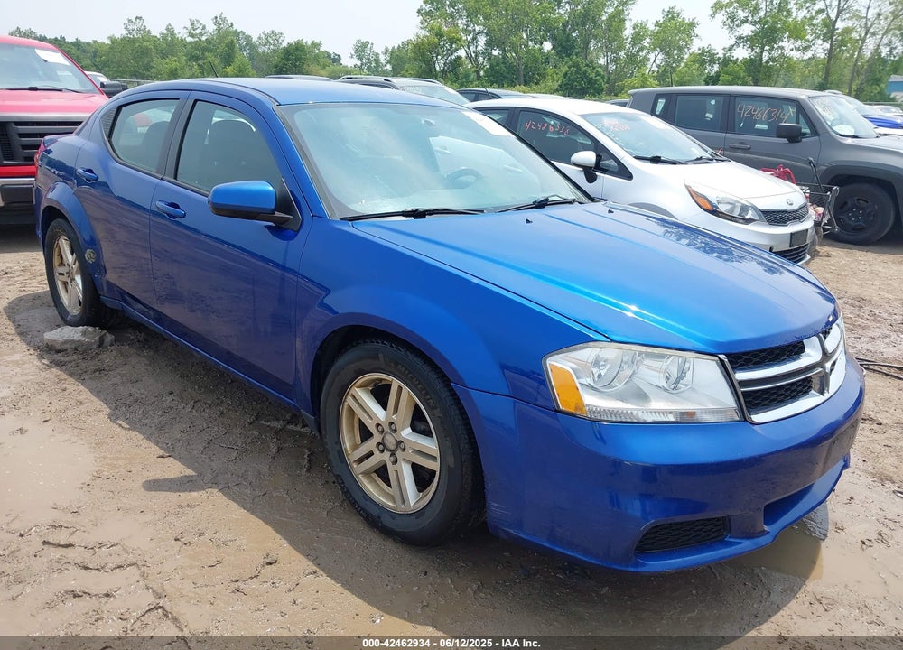 2012 DODGE AVENGER SXT VIN: 1C3CDZCB3CN227794