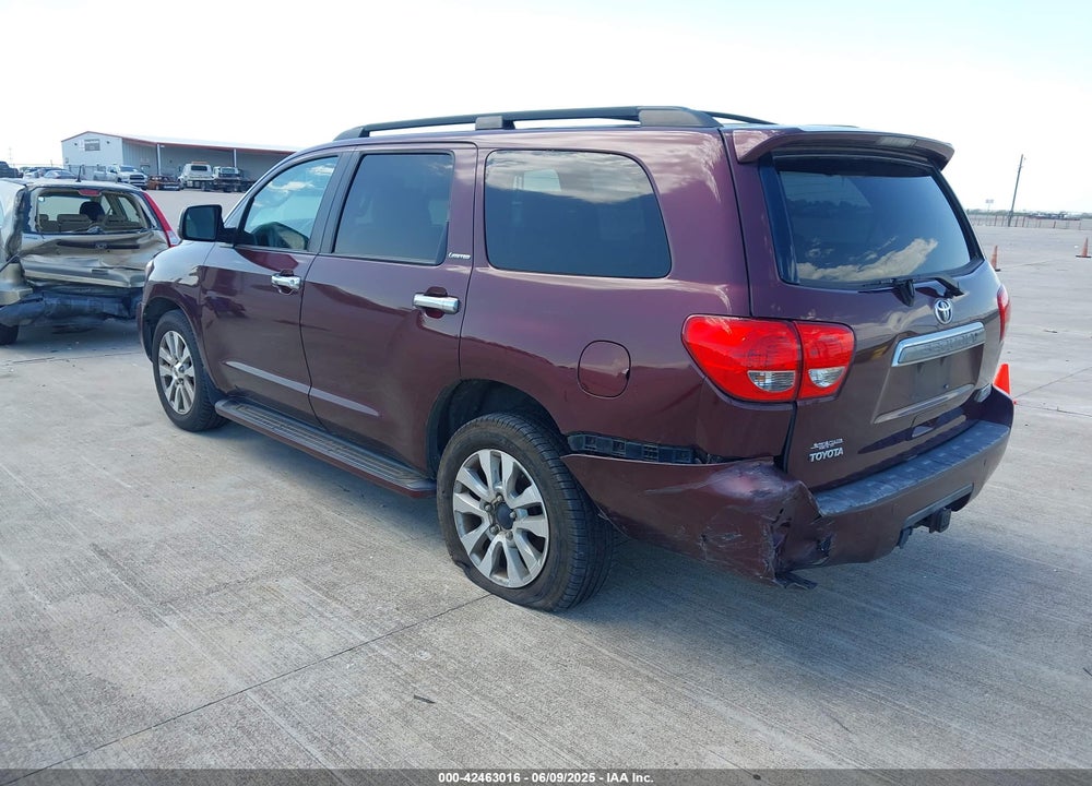 2008 TOYOTA SEQUOIA LIMITED 5.7L V8 VIN: 5TDZY68A18S005863