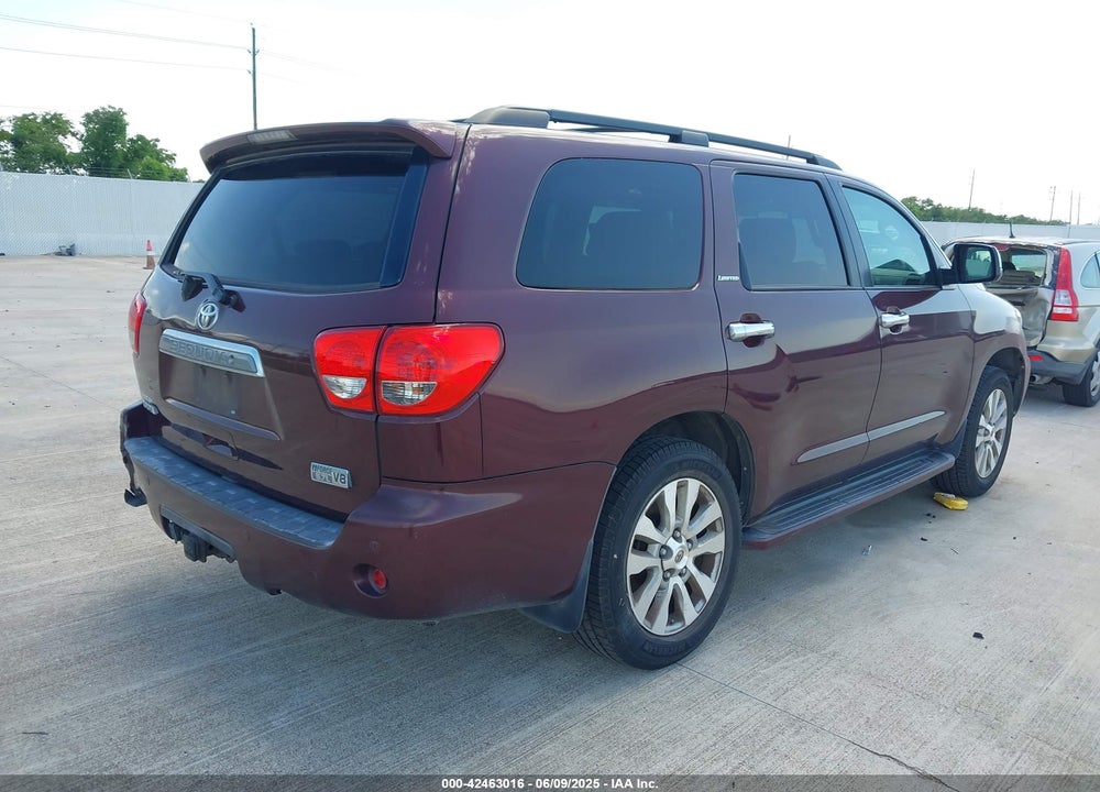 2008 TOYOTA SEQUOIA LIMITED 5.7L V8 VIN: 5TDZY68A18S005863