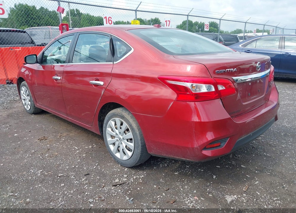 2017 NISSAN SENTRA VIN: 3N1AB7AP9HY231549