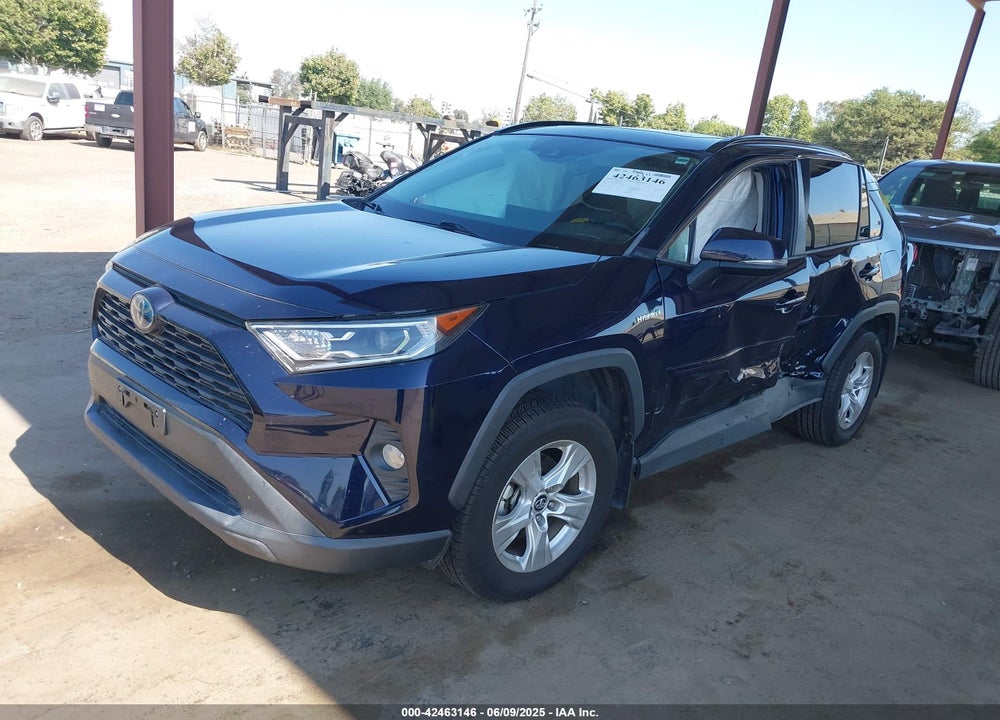 2019 TOYOTA RAV4 HYBRID VIN: 2T3RWRFV8KW021366