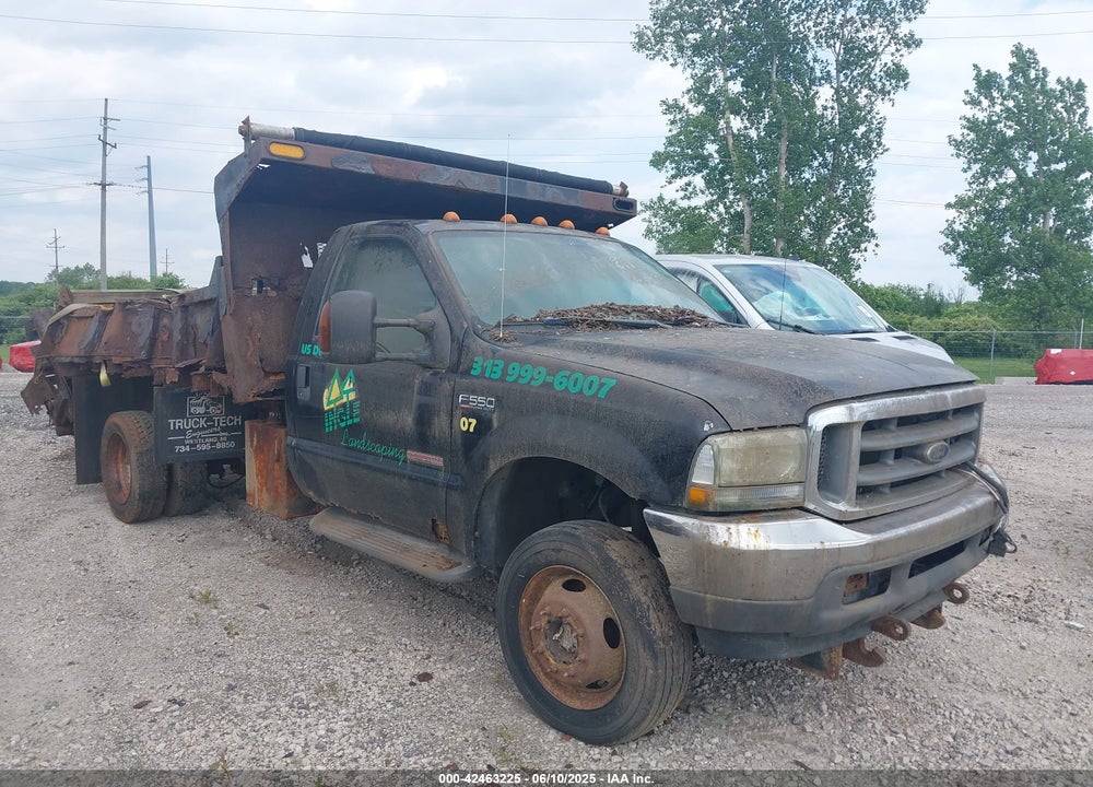 2004 FORD F-550 XL/XLT VIN: 1FDAF57P74EC07377