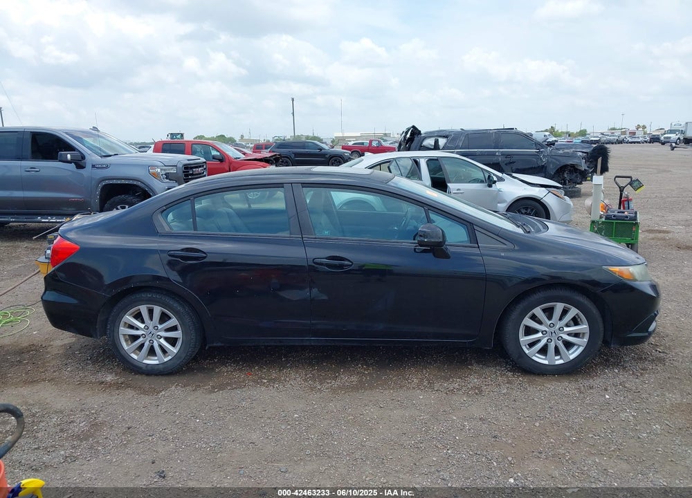 2012 HONDA CIVIC VIN: 2HGFB2F84CH509314