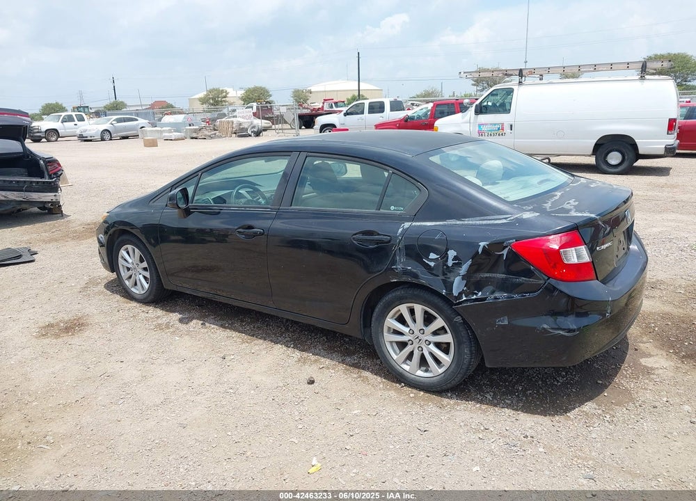 2012 HONDA CIVIC VIN: 2HGFB2F84CH509314