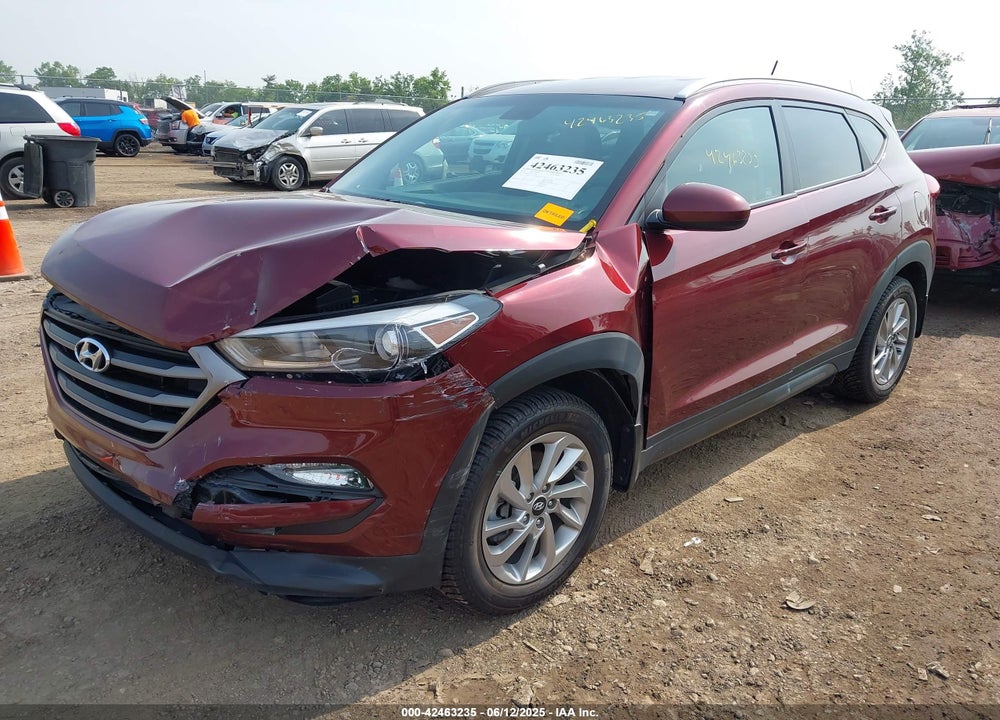 2016 HYUNDAI TUCSON VIN: KM8J3CA43GU125927