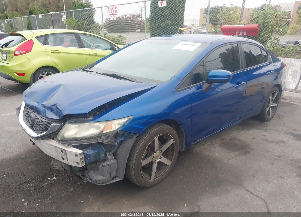 2014 HONDA CIVIC VIN: 19XFB2F57EE266956