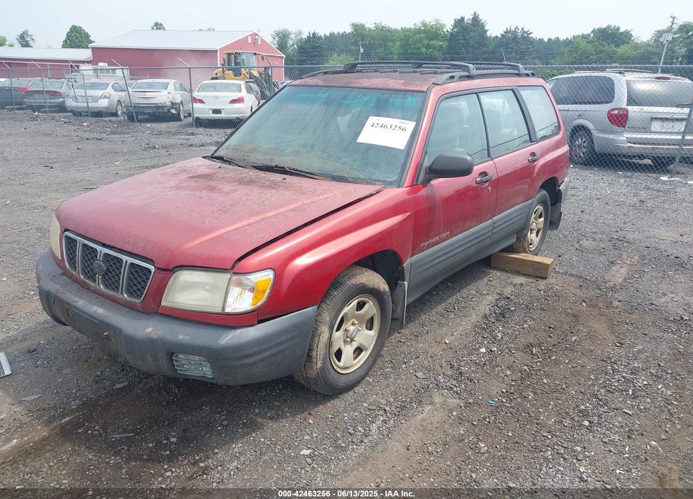 2001 SUBARU FORESTER L VIN: JF1SF635X1H736146