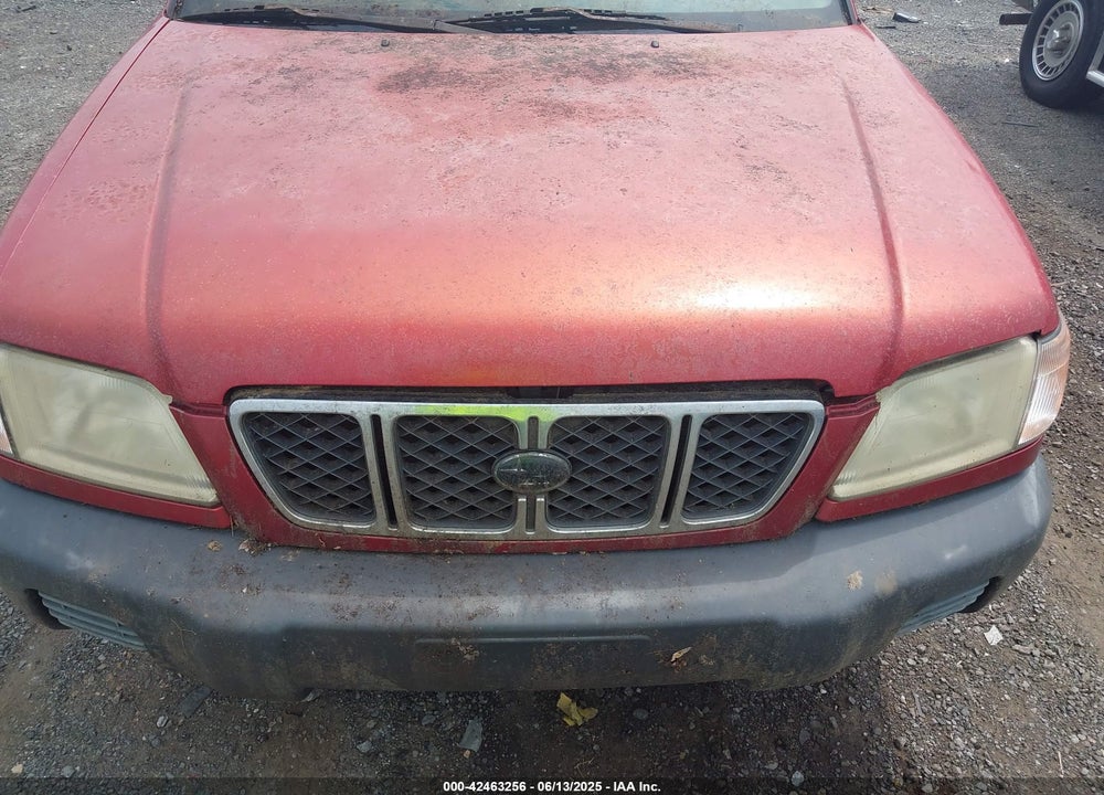 2001 SUBARU FORESTER L VIN: JF1SF635X1H736146