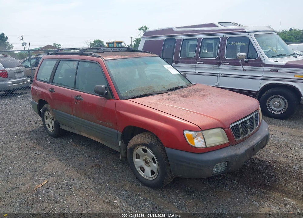 2001 SUBARU FORESTER L VIN: JF1SF635X1H736146