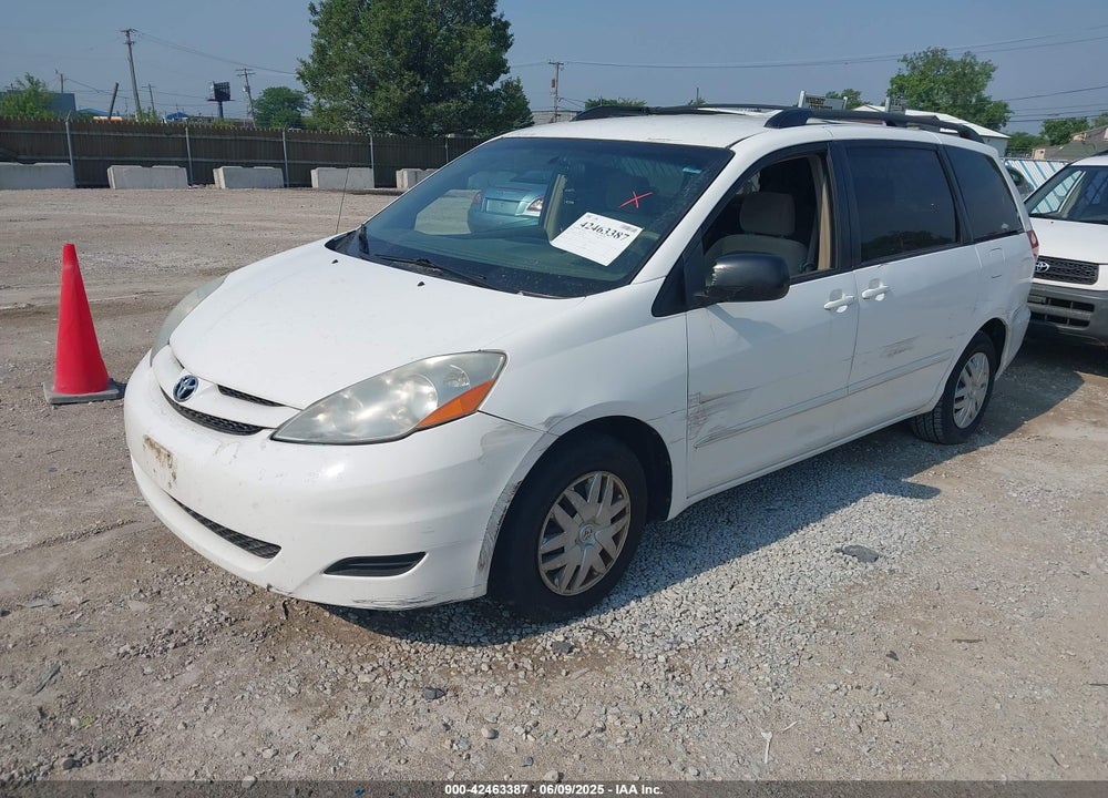2007 TOYOTA SIENNA LE VIN: 5TDZK23C57S049348