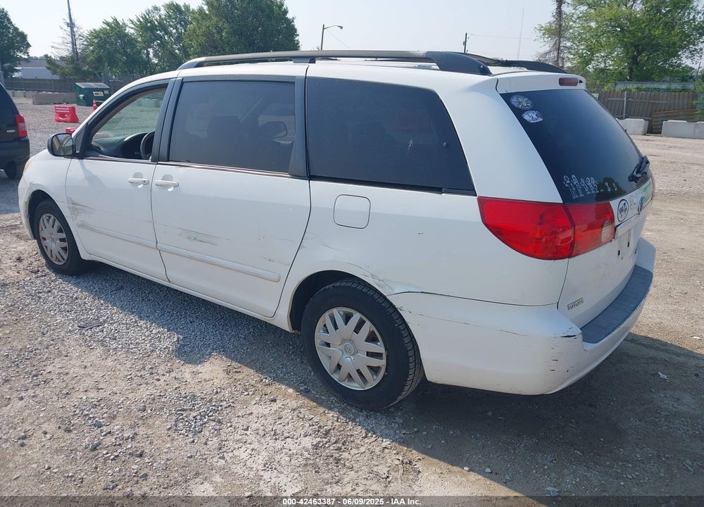 2007 TOYOTA SIENNA LE VIN: 5TDZK23C57S049348