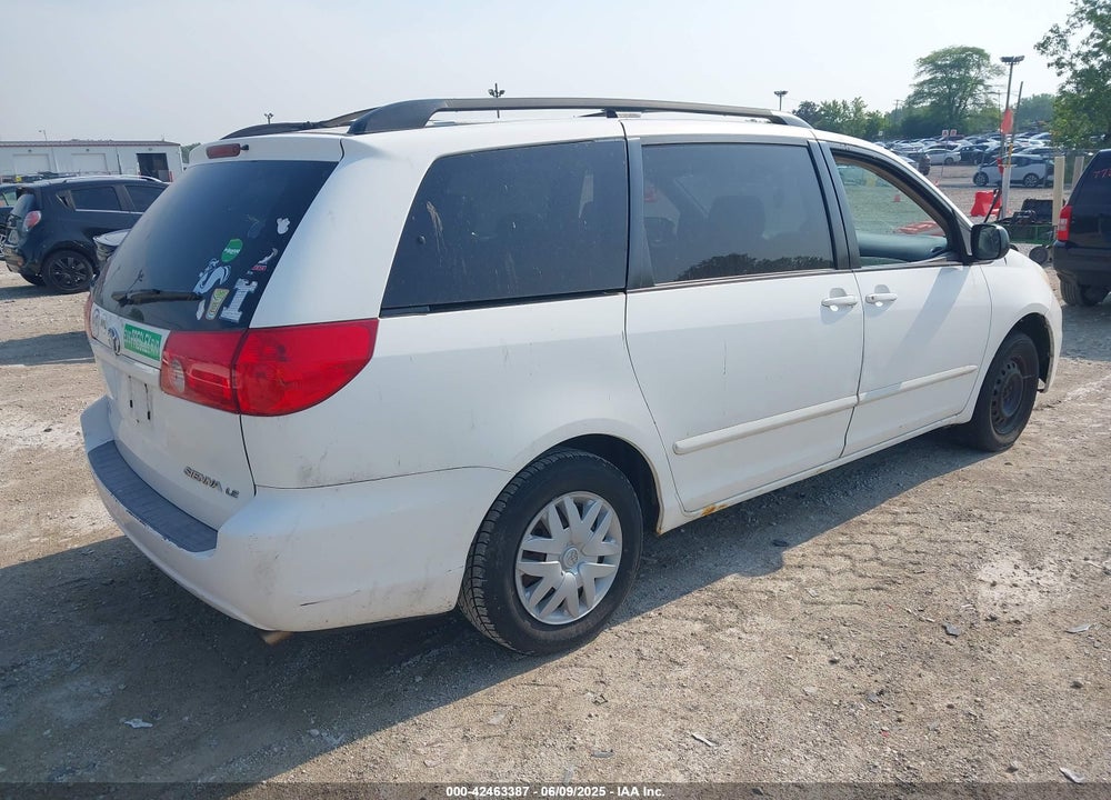 2007 TOYOTA SIENNA LE VIN: 5TDZK23C57S049348