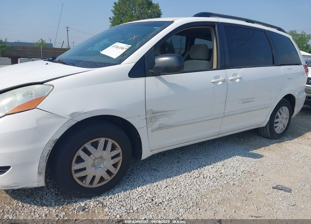 2007 TOYOTA SIENNA LE VIN: 5TDZK23C57S049348