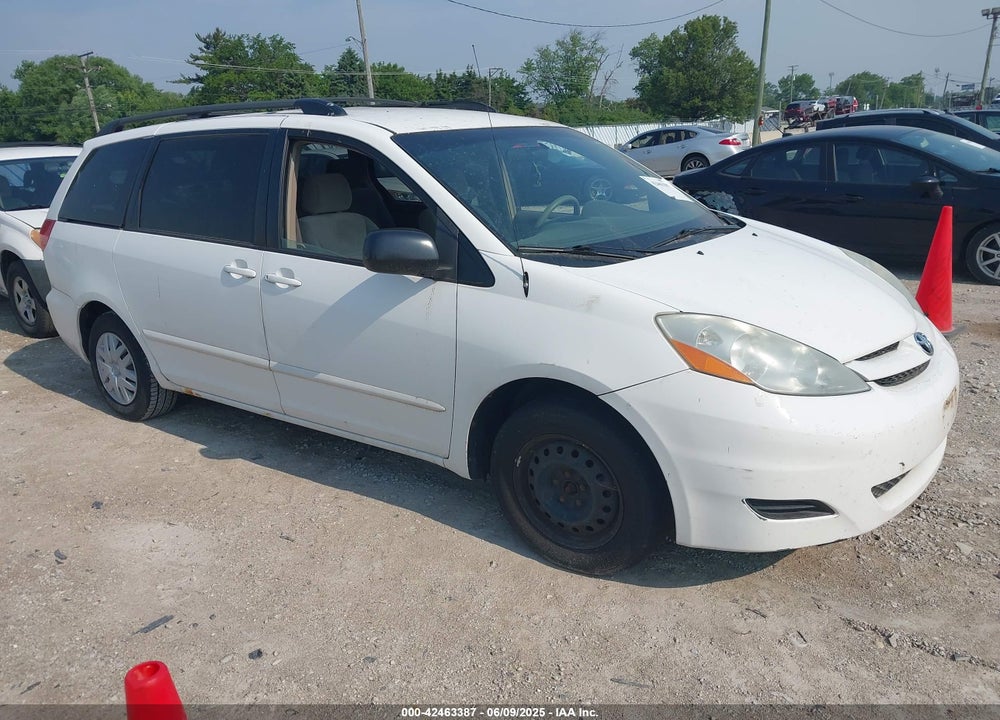 2007 TOYOTA SIENNA LE VIN: 5TDZK23C57S049348