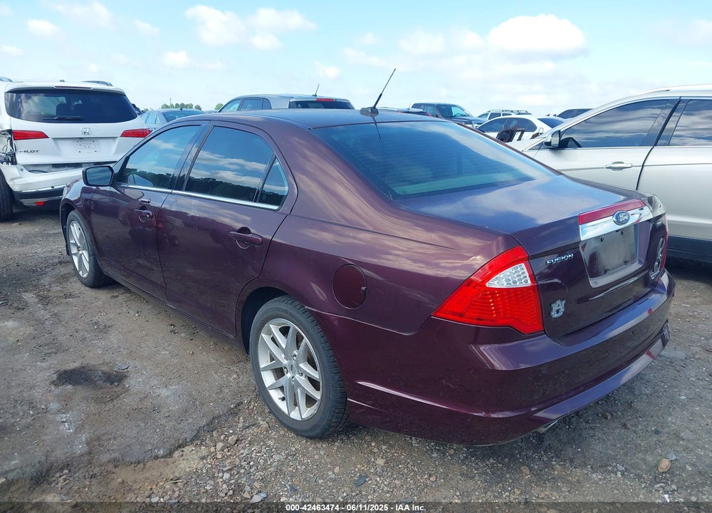 2011 FORD FUSION SEL VIN: 3FAHP0JG3BR164555