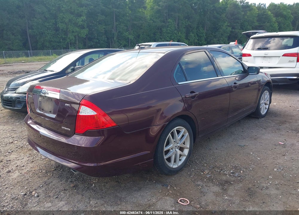 2011 FORD FUSION SEL VIN: 3FAHP0JG3BR164555