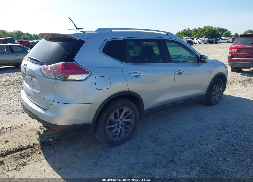 2016 NISSAN ROGUE SL VIN: 5N1AT2MV7GC740050